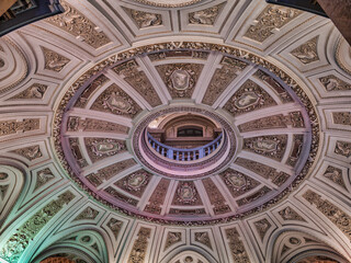 Beautiful roof of Kunsthistorisches Museum Vienna, Austria