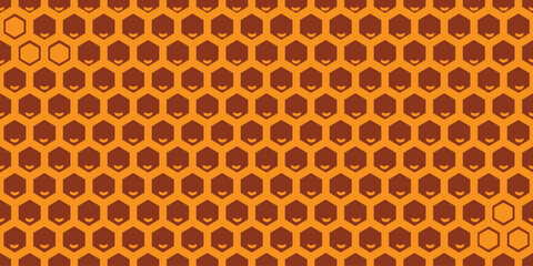 honeycomb background. honeycomb pattern background vector design.