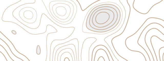 Abstract pattern with lines. Abstract sea map geographic contour map and topographic contours map background. Abstract white pattern topography vector background. Topographic line map background.