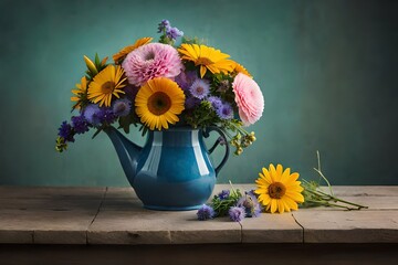 flowers in the vase 