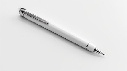 Mechanical pencil isolated on white background. Generative AI