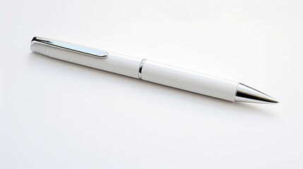 Ballpoint pen isolated on white background. Generative AI