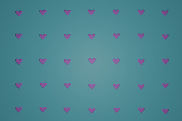 valentine hearts background, Green, icon, love, texture