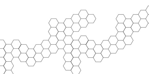 Background with hexagons . Abstract background with lines . white texture background . hexagon abstract background. Surface polygon pattern with glowing hexagon paper texture and futuristic business.