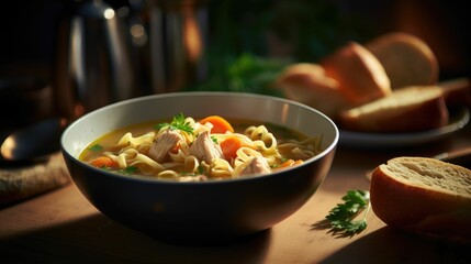 stew with carrots and onions. Generative AI