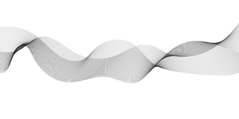 Abstract wavy curve lines technology, business and banner background.