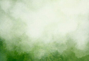 yellow and green watercolor background for spring, watercolor background concept,