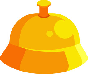 Golden bell illustration