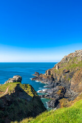 Obraz premium Botallack Cornwall Mining World Heritage site.