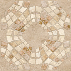 beautiful seamless corrugated pattern background design for ceramic tiles