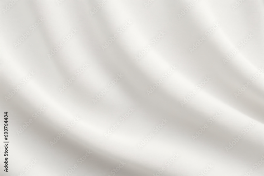 Poster white weave gradient background,abstract smooth minimal blurred white background,flowing satin wave