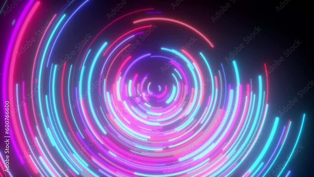Poster radial glow lines. computer generated 3d render