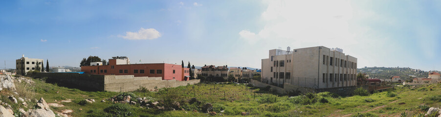 Fototapeta na wymiar Landscape palestine Beautiful landscape panorama