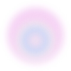 Pastel Grainy Gradient Circle