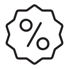 discount line icon