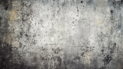 Fototapeta premium Gray grunge background with scratches , Generative AI
