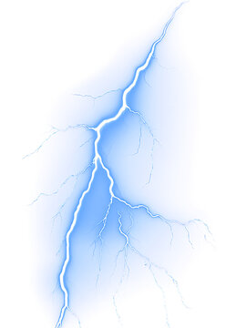 Easy to use real lightning PNG Elements Elements photo editing lightning effect