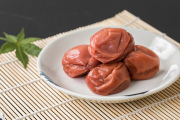 梅干し　Salted plum