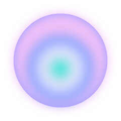 Purple And Pink Gradient Circle