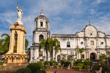 Fototapeta na wymiar Cebu Metropolitan Cathedral, the ecclesiastical seat of the Metropolitan Archdiocese of Cebu in Philippines