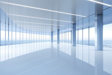 Empty modern office space