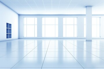 Empty modern office space