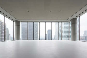 Obraz premium Empty modern office space