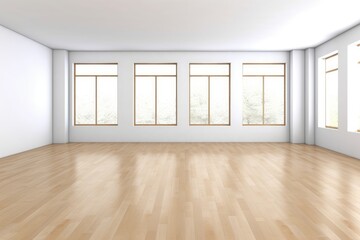 Obraz premium Empty modern office space