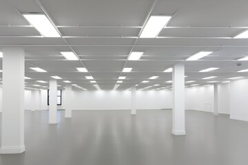 Empty modern office space