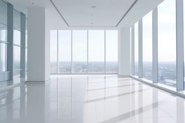 Empty modern office space