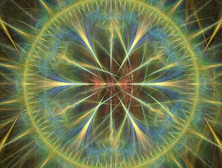 Obraz premium Imaginatory fractal abstract background Image