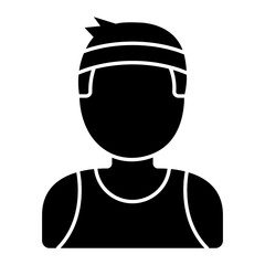 Boxer Glyph Icon