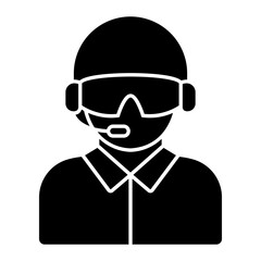 Commentator Glyph Icon