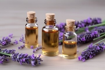 Obraz na płótnie Canvas Essential oil for aromatherapy