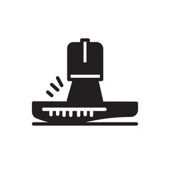 Obraz premium cut delivery fish icon