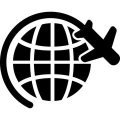 Aeroplane Flight Icon