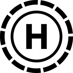Heliport Icon