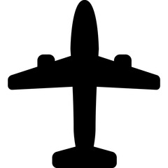 Long Aeroplane Icon