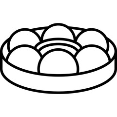 Steamed Bread Icon
