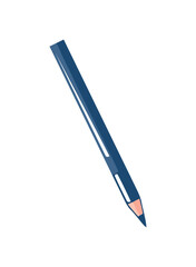 Vector pencil design symbol on white background