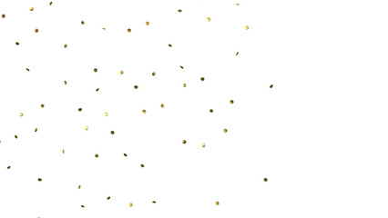 Gold Confetti Glitter Overlay