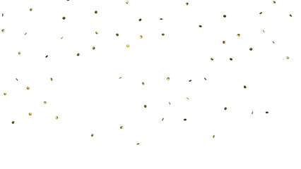 Glittering golden confetti png. Glittering golden