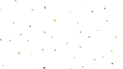 Glittering golden confetti png. Glittering golden