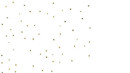 Gold Confetti Glitter Overlay