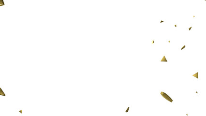 Glittering golden confetti png. Glittering golden