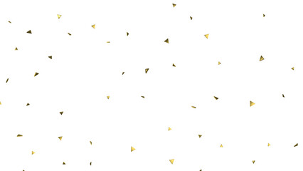 Gold Confetti Glitter Overlay