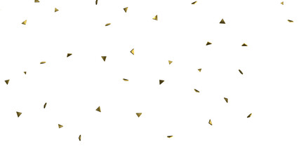 gold confetti