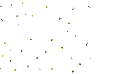 Glittering golden confetti png. Glittering golden