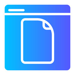 website gradient icon