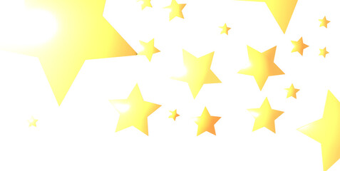 XMAS Stars - A gray whirlwind of golden snowflakes and stars. New